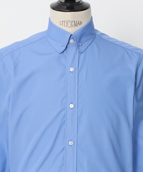 UNITED ARROWS & SONS（ユナイテッドアローズアンドサンズ）の「＜UNITED ARROWS & SONS by MASATAKA HATTORI＞ PIN/HOLE SHIRT/シャツ（シャツ/ブラウス・メンズ・コバルトブルー・38cm/39cm/40cm/41cm/42cm/43cm）」の6枚目の写真