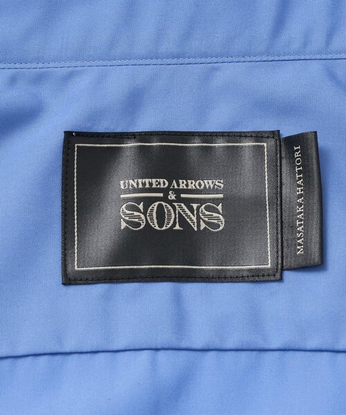 UNITED ARROWS & SONS（ユナイテッドアローズアンドサンズ）の「＜UNITED ARROWS & SONS by MASATAKA HATTORI＞ PIN/HOLE SHIRT/シャツ（シャツ/ブラウス・メンズ・コバルトブルー・38cm/39cm/40cm/41cm/42cm/43cm）」の12枚目の写真