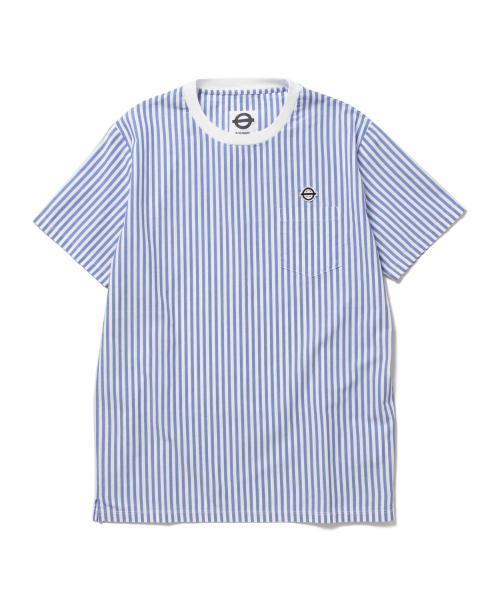 BEAMS T(ビームスティー)の「ROUNDEL LONDON / ストライプ パネル Tシャツ(Tシャツ/カットソー・メンズ・その他1・LARGE/MEDIUM)」の1枚目の写真