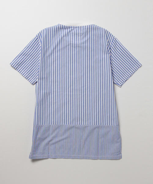 BEAMS T(ビームスティー)の「ROUNDEL LONDON / ストライプ パネル Tシャツ(Tシャツ/カットソー・メンズ・その他1・LARGE/MEDIUM)」の3枚目の写真