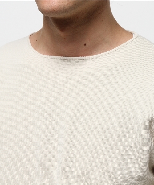 URBAN RESEARCH（アーバンリサーチ）の「UR ミラノリブロングスリーブクルーネック（ニット/セーター・メンズ・キャメル/アイボリー/ネイビー/グレー・MEDIUM/LARGE）」の7枚目の写真