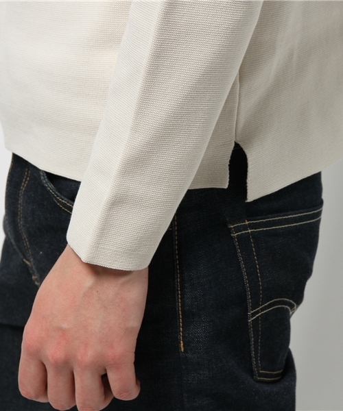 URBAN RESEARCH（アーバンリサーチ）の「UR ミラノリブロングスリーブクルーネック（ニット/セーター・メンズ・キャメル/アイボリー/ネイビー/グレー・MEDIUM/LARGE）」の8枚目の写真