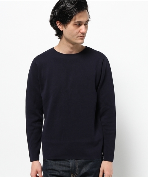 URBAN RESEARCH（アーバンリサーチ）の「UR ミラノリブロングスリーブクルーネック（ニット/セーター・メンズ・キャメル/アイボリー/ネイビー/グレー・MEDIUM/LARGE）」の13枚目の写真