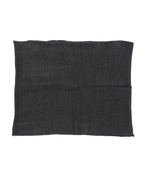 WEGO(ウィゴー)の「WEGO/鹿の子スヌード(ネックウォーマー/スヌード・メンズ・ネイビー/グレー・FREE)」の3枚目の写真