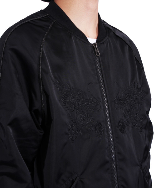 ８(eight)（エイト）の「タイガー スカジャン ジャケット（スカジャン・メンズ・ブラック系その他/ブラック系その他2/グリーン系その他/グリーン系その他2/グリーン系その他3/ブラック系その他3・MEDIUM/LARGE）」の17枚目の写真