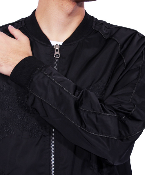 ８(eight)（エイト）の「タイガー スカジャン ジャケット（スカジャン・メンズ・ブラック系その他/ブラック系その他2/グリーン系その他/グリーン系その他2/グリーン系その他3/ブラック系その他3・MEDIUM/LARGE）」の19枚目の写真