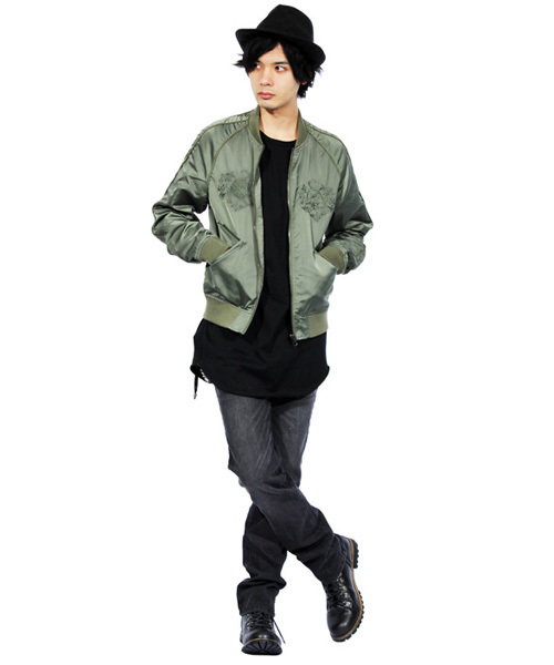 ８(eight)（エイト）の「タイガー スカジャン ジャケット（スカジャン・メンズ・ブラック系その他/ブラック系その他2/グリーン系その他/グリーン系その他2/グリーン系その他3/ブラック系その他3・MEDIUM/LARGE）」の12枚目の写真