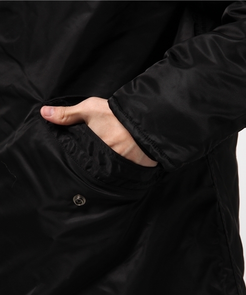 HYSTERIC GLAMOUR（ヒステリックグラマー）の「プリマロフトエアフォース フーデッドCO（ミリタリージャケット・メンズ・カーキ/グリーン系カモフラージュ/ブラック・SMALL/MEDIUM/LARGE）」の11枚目の写真