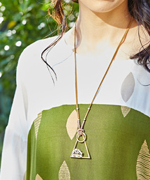 チャイハネ | 【チャイハネ】トライアングルロータスネックレス(ネックレス)