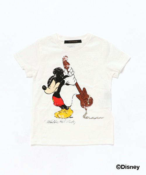 フラッグスタッフ×ミッキー ミッキークルー半袖Tシャツ Flagstaff