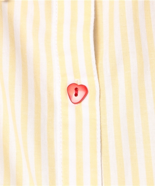 PUNYUS（プニュズ）の「ストライプロゴ刺繍サロペット（その他パンツ・レディース・ブルー系その他4/イエロー系その他5/ブラック系その他4・1/2/4/3）」の14枚目の写真