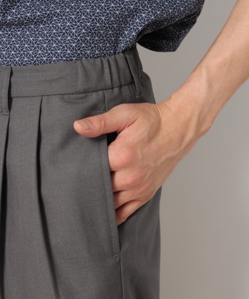 RAGEBLUE（レイジブルー）の「TRトロピカルワイドアンクルパンツ/763624（スラックス・メンズ・ブラック/グレー系その他/ベージュ/ワインレッド・MEDIUM/SMALL/LARGE）」の8枚目の写真