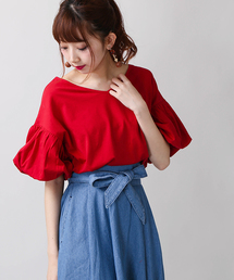 WEGO | WEGO/2WAYバルーンスリーブカットソー(Tシャツ/カットソー)