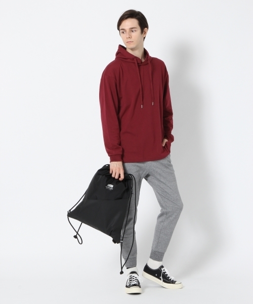 GLOBAL WORK（グローバルワーク）の「T/CポンチTEEパーカー/764289（パーカー・メンズ・ワインレッド/グリーン系その他/ホワイト・SMALL/LARGE/MEDIUM/X-LARGE）」の13枚目の写真