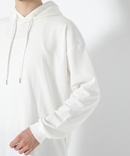 GLOBAL WORK（グローバルワーク）の「T/CポンチTEEパーカー/764289（パーカー・メンズ・ワインレッド/グリーン系その他/ホワイト・SMALL/LARGE/MEDIUM/X-LARGE）」の7枚目の写真