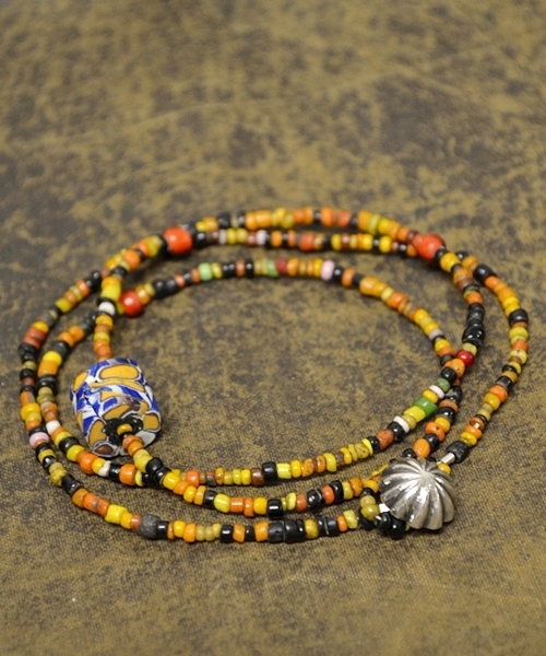 SHIPS（シップス）の「【転売分】NORTH WORKS for SHIPS: オールドビーズ ブレス/ネックレス LIMITED■（ネックレス・メンズ・マルチ/カラフル・ONE SIZE）」の3枚目の写真