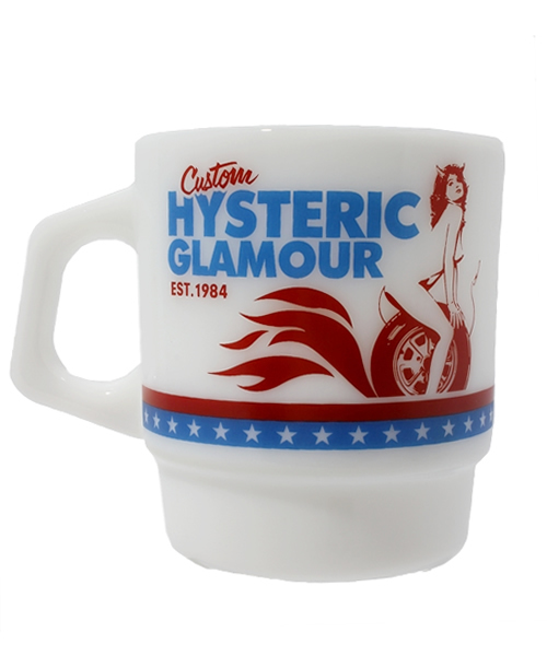 ヒステリックグラマ✖️ファイヤーキング　マグカップ HYSTERIC GLAMOUR - ヒステリックグラマーファイヤーキング