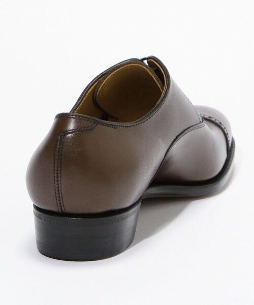 La Piece(ラピエス)の「a piece of craftsman セミブローグレザーシューズ(ドレスシューズ・メンズ・ダークブラウン・7.5/6/6.5/8.5/8/9/7/5.5)」の4枚目の写真