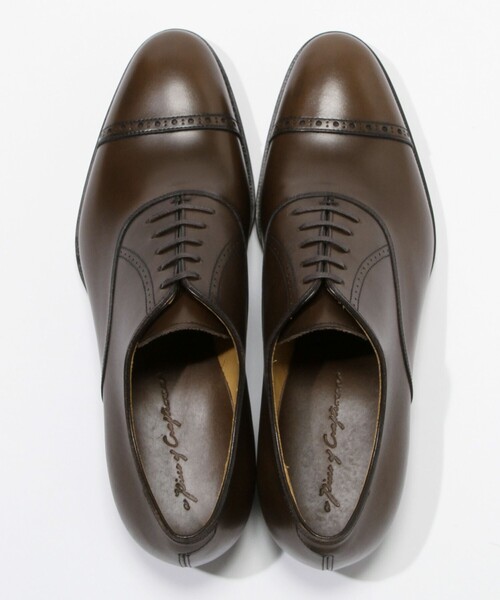 La Piece(ラピエス)の「a piece of craftsman セミブローグレザーシューズ(ドレスシューズ・メンズ・ダークブラウン・7.5/6/6.5/8.5/8/9/7/5.5)」の7枚目の写真