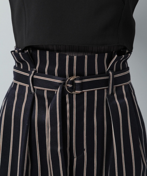 Andemiu（アンデミュウ）の「ベルトツキアソートワイドパンツ777006（その他パンツ・レディース・ブラック/ピンク/その他/キャメル・SMALL/MEDIUM）」の6枚目の写真