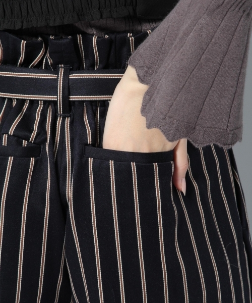 Andemiu（アンデミュウ）の「ベルトツキアソートワイドパンツ777006（その他パンツ・レディース・ブラック/ピンク/その他/キャメル・SMALL/MEDIUM）」の15枚目の写真