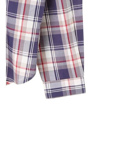 AMERICAN HOLIC（アメリカンホリック）の「バックVスキッパーブラウス（シャツ/ブラウス・レディース・ブルー系その他/その他30/オフホワイト/カーキ/ネイビー/ブラック系その他/ピンク/ベージュ/サックスブルー/ドット/その他27/その他4・L/M）」の15枚目の写真