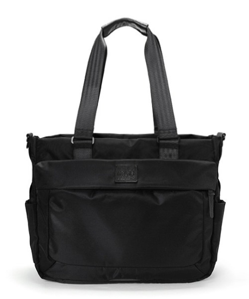 Manhattan Portage BLACK LABEL(マンハッタンポーテージ ブラックレーベル)の「BELT PKWY TWILL TOTE BAG(トートバッグ・メンズ・ブラック・MEDIUM)」の15枚目の写真