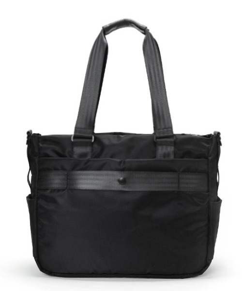 Manhattan Portage BLACK LABEL(マンハッタンポーテージ ブラックレーベル)の「BELT PKWY TWILL TOTE BAG(トートバッグ・メンズ・ブラック・MEDIUM)」の13枚目の写真