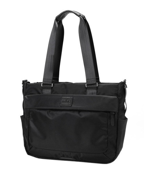 Manhattan Portage BLACK LABEL(マンハッタンポーテージ ブラックレーベル)の「BELT PKWY TWILL TOTE BAG(トートバッグ・メンズ・ブラック・MEDIUM)」の12枚目の写真