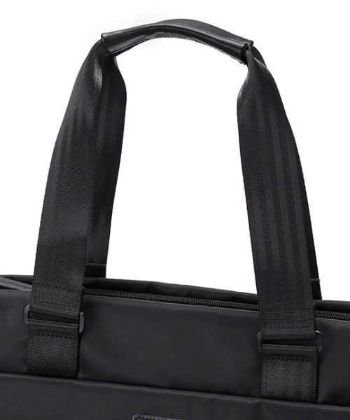 Manhattan Portage BLACK LABEL(マンハッタンポーテージ ブラックレーベル)の「BELT PKWY TWILL TOTE BAG(トートバッグ・メンズ・ブラック・MEDIUM)」の11枚目の写真