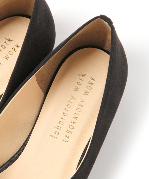 laboratory work（ラボラトリーワーク）の「フラットシューズ（パンプス・レディース・ピンク系その他/ブルー系その他/ブラック・MEDIUM/LARGE）」の7枚目の写真