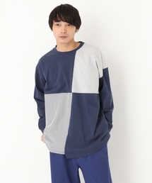 niko and... | 異素材切り替えプルオーバー【niko and ...】(Tシャツ/カットソー)