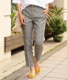 BEAUTY&YOUTH UNITED ARROWS | BY グレンチェック9分丈パンツ(その他パンツ)