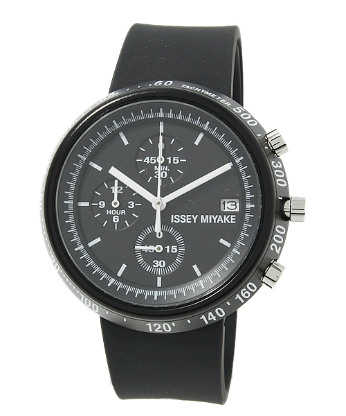 ISSEY MIYAKE（イッセイミヤケ）の「NEW TRAPEZOID SILAZ004＆SILAZ005 【MENS】（アナログ腕時計・メンズ・ブラック/ホワイト・FREE）」の2枚目の写真