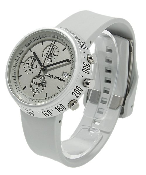ISSEY MIYAKE（イッセイミヤケ）の「NEW TRAPEZOID SILAZ004＆SILAZ005 【MENS】（アナログ腕時計・メンズ・ブラック/ホワイト・FREE）」の3枚目の写真