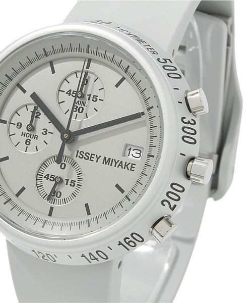 ISSEY MIYAKE（イッセイミヤケ）の「NEW TRAPEZOID SILAZ004＆SILAZ005 【MENS】（アナログ腕時計・メンズ・ブラック/ホワイト・FREE）」の5枚目の写真