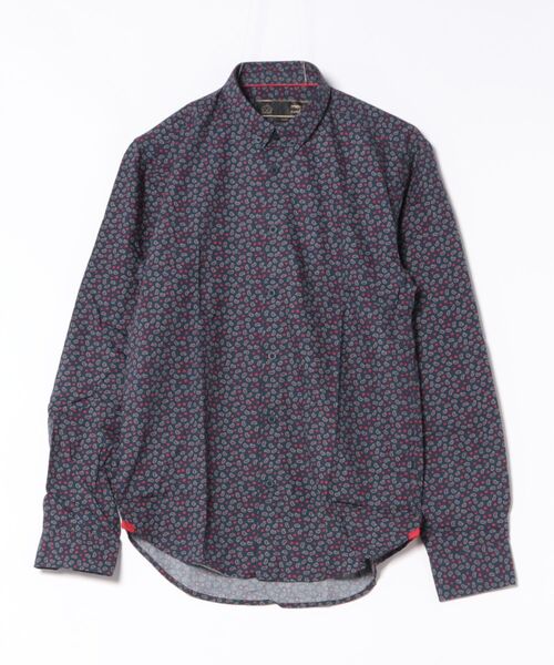 merc london(メルクロンドン)の「スモールペイズリーシャツ(シャツ/ブラウス・メンズ・ネイビー/ホワイト・X-SMALL/SMALL/MEDIUM/LARGE)」の2枚目の写真