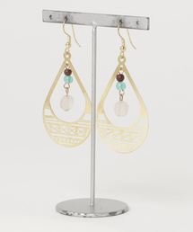 チャイハネ | 【チャイハネ】透かしドロップビーズピアス(ピアス（両耳用）)