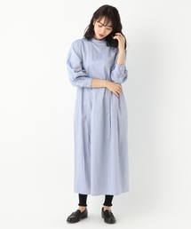 A part by | Cハイネックキリカエフレアワンピース 798234(ワンピース)