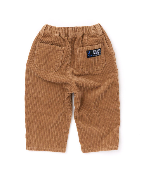 RUGGEDWORKS（ラゲッドワークス）の「太コールワイドパンツ（その他パンツ・キッズ・ブラウン/グレー/ピンク・80ｃｍ/90cm/110cm/100cm/120cm/130cm/140cm）」の6枚目の写真