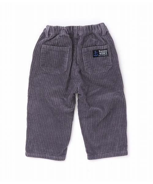 RUGGEDWORKS（ラゲッドワークス）の「太コールワイドパンツ（その他パンツ・キッズ・ブラウン/グレー/ピンク・80ｃｍ/90cm/110cm/100cm/120cm/130cm/140cm）」の5枚目の写真