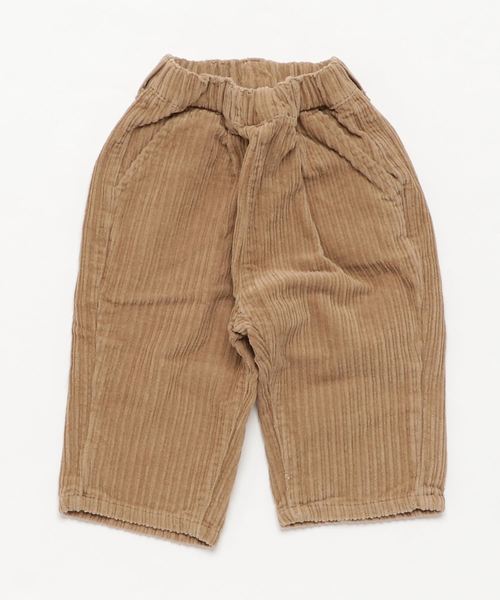 RUGGEDWORKS（ラゲッドワークス）の「太コールワイドパンツ（その他パンツ・キッズ・ブラウン/グレー/ピンク・80ｃｍ/90cm/110cm/100cm/120cm/130cm/140cm）」の2枚目の写真