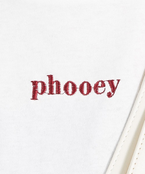 natural couture（ナチュラルクチュール）の「ちびロゴ刺繍ノースリTシャツ（タンクトップ・レディース・ベージュ/ブラウン/オフホワイト/ブルー/スミクロ・FREE）」の9枚目の写真