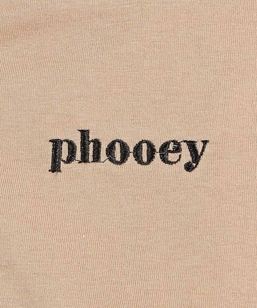 natural couture（ナチュラルクチュール）の「ちびロゴ刺繍ノースリTシャツ（タンクトップ・レディース・ベージュ/ブラウン/オフホワイト/ブルー/スミクロ・FREE）」の21枚目の写真