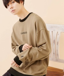 ▽WEB限定 MONO-MART×KANGOL カンゴール ビッグシルエット プルオーバースウェット