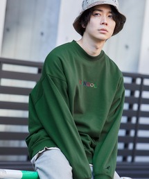 ▽WEB限定 MONO-MART×KANGOL カンゴール ビッグシルエット プルオーバースウェット