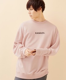 ▽WEB限定 MONO-MART×KANGOL カンゴール ビッグシルエット プルオーバースウェット