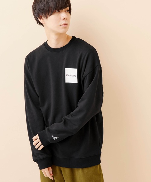 KANGOL(カンゴール)の「▽WEB限定 MONO-MART×KANGOL カンゴール ビッグシルエット プルオーバースウェット(スウェット・メンズ・杢グレー/ワイン/オフホワイト/ダークグリーン/ブラック/ベージュ/ブラウン/ロイヤルブルー/ホワイト系その他/ピンク/ブラック系その他/ライトパープル/ライトオリーブ/ライトブラウン/グリーン系その他/パープル系その他/ブルーグリーン/チャコール/ダークベージュ/ベージュ系その他2/パープル系その他2/ライトブルー/ライトピンク/グレー系その他/グリーン系その他2/ライトベージュ/ブラウン系その他2/ベージュ系その他3/レッド系その他/グレー系その他4/グリーン系その他6/グリーン系その他5/グレー系その他5/グレー系その他2/ブラウン系その他/ベージュ系その他6/ブラック系その他2/グレー系その他6/ブラック系その他4/グリーン系その他3/グリーン系その他4/レッド系その他2/ホワイト系その他2/ベージュ系その他5/ホワイト系その他4/ホワイト系その他3/モスグリーン/レッド系その他3/ブラウン系その他3/ベージュ系その他4/グレー系その他3/グレー系その他7/ベージュ×ブラック/ベージュ系その他7/グリーン系その他7/ブラック系その他3/ブルー系その他2/その他2/ブルー系その他/その他/その他4/その他3/パープル系その他3/ブラウン系その他4/アッシュブラウン/ブラック系その他5/グレイッシュベージュ/その他5・FREE)」の11枚目の写真
