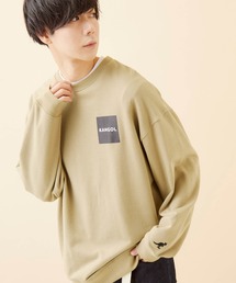 ▽WEB限定 MONO-MART×KANGOL カンゴール ビッグシルエット プルオーバースウェット