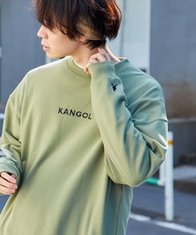 ▽WEB限定 MONO-MART×KANGOL カンゴール ビッグシルエット プルオーバースウェット